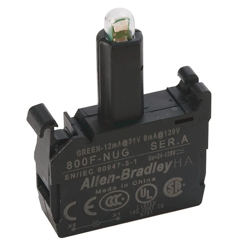 Allen Bradley 800F-NUG 22mm LED Module 800F PB