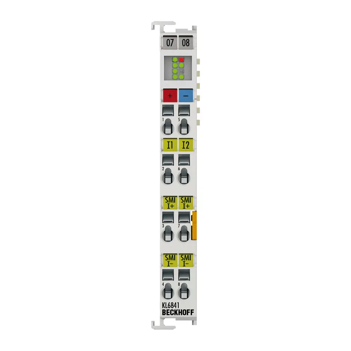 Beckhoff KL6841 Bus Terminal, 1-channel communication interface, SMI, master, 230 V AC