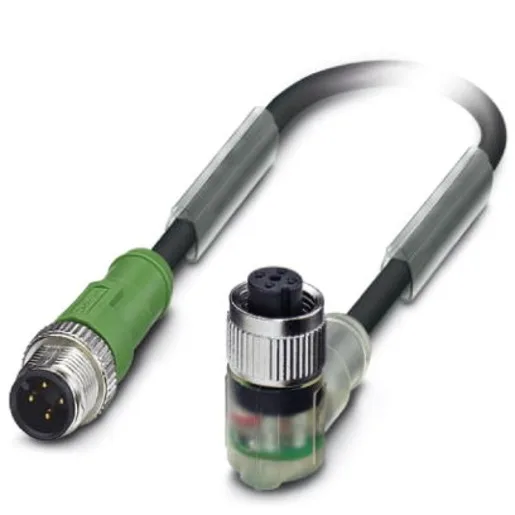 Phoenix Contact SAC-4P-M12MS/1,5-PUR/M12FR-3L