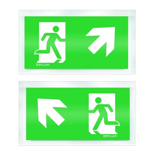Esylux Piktogramm-Scheibe 32 zweis. o. rechts/o. links