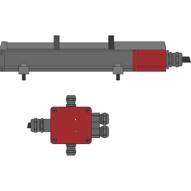 TR Electronic 307-01508 LP-38 PNO 2000mm 6 magneter 4 fästen