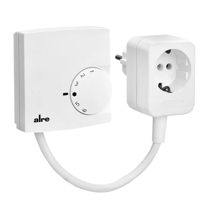 Alre RTBSB-001.401 Room thermostat, ready for connection, 5…30…°C, 230V AC, 13(4)A, 15m cable