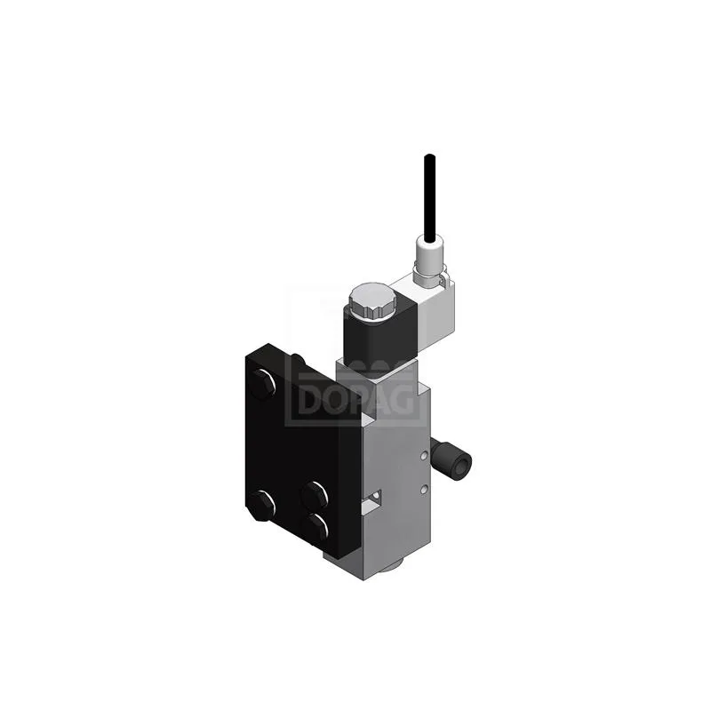 Dopag 1007885 Solenoid valve plate