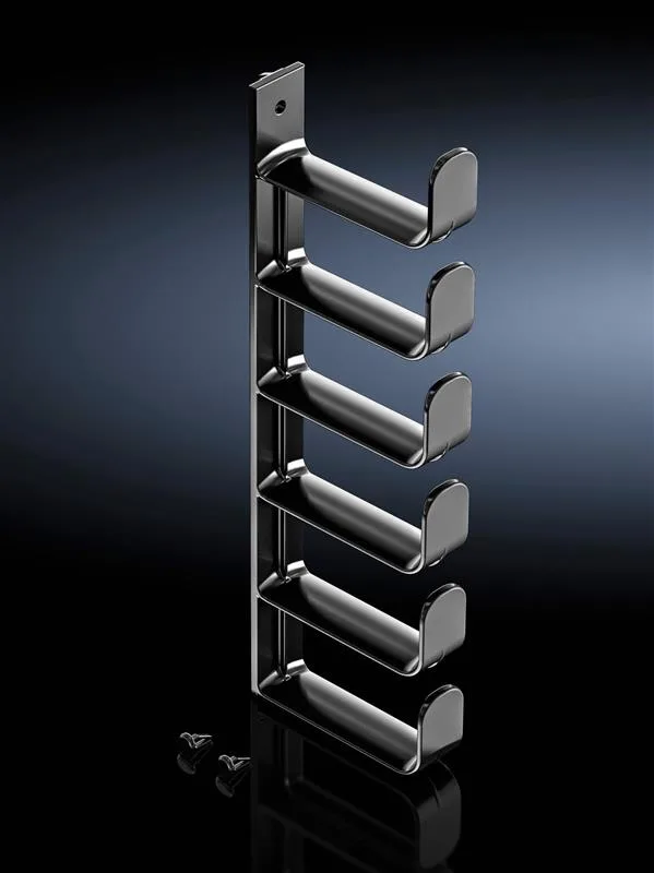 Rittal DK 5302.046 Cable finger, 6 U, for VX IT 19” mounting angles, dynamic, for structured cable routing on the 19" mounting level in 1 U increments Plastic in accordance with UL 94-V0