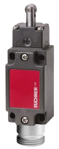 Euchner NZ1RS-2131-9C-GMMF Safety switch NZRS, roller plunger, steel roller ø 12 mm, plug connector MR9