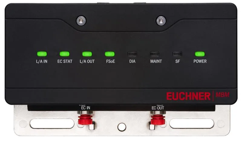 Euchner MBM-EC-S7-MLI-3B-163293 Bus module MBM-EC (M8 connection, P-coded)