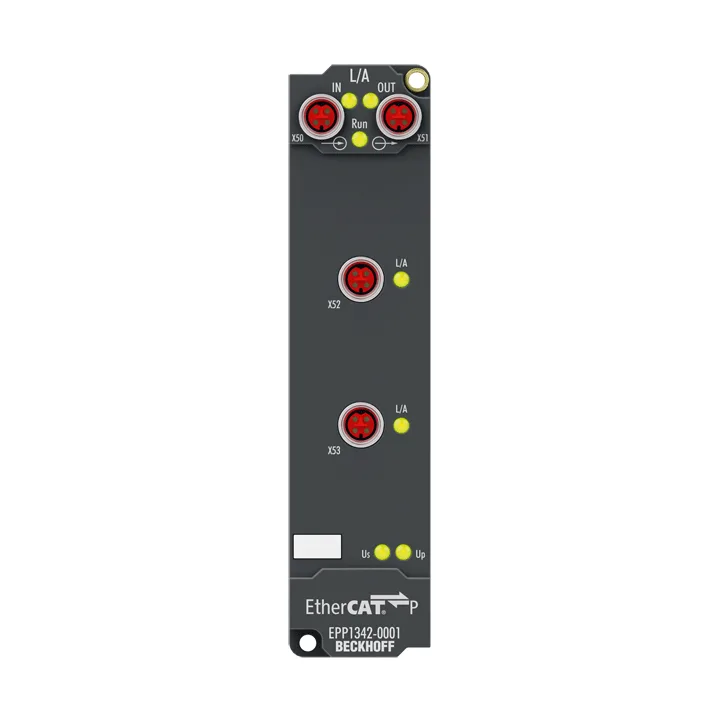 Beckhoff EPP1342-0001 EtherCAT P Box, 2-port EtherCAT P junction