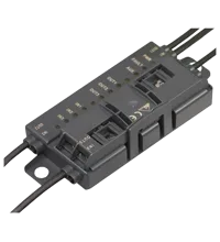 Pepperl+Fuchs VBA-4E3A-G20-ZEL/E2L-P11 G20 module for digital inputs/outputs, 4 inputs and 3 outputs