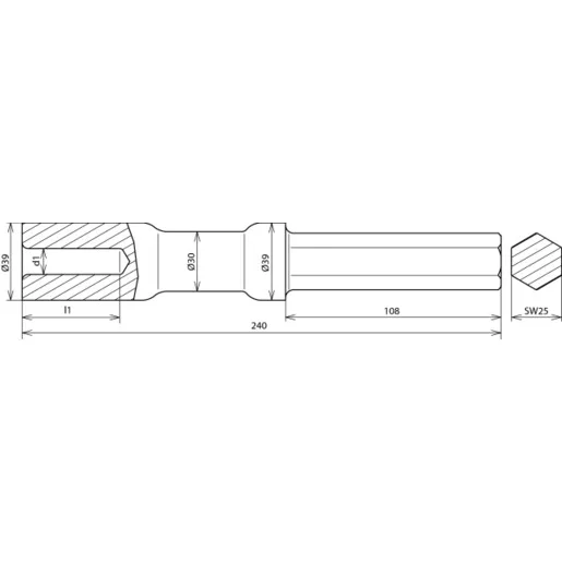 Dehn + Söhne HE TE 20 SW25 VH AC STBLANK