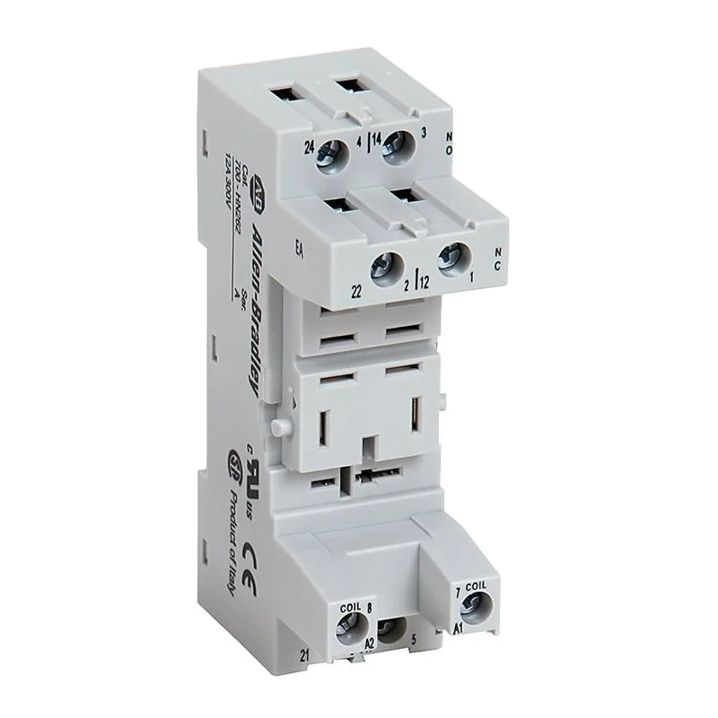 Allen Bradley 700-HN262 8 Blade Screw Terminal Relay Socket