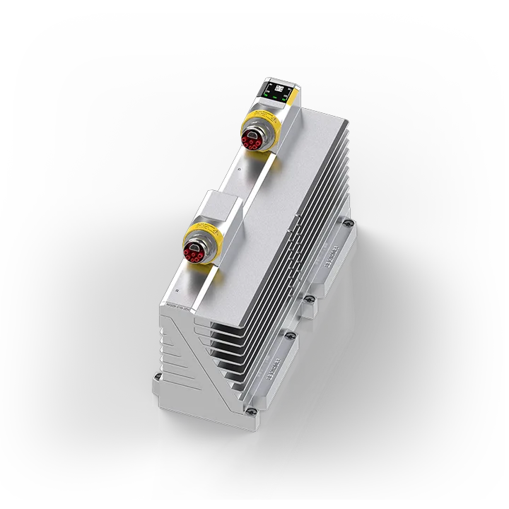 Beckhoff MD3206-0100-2254 Drive module, dual-axis frequency inverter, 600 V DC, 6 A, B17, STO/SS1