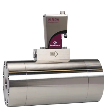 Bronkhorst IN-FLOW High-Flow F-126BI Industrial Style Mass Flow Meter for High Gas Flow