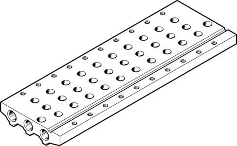 Festo VABM-L1-10AS-M5-10 Bağlantı Rayı|terminal şerit