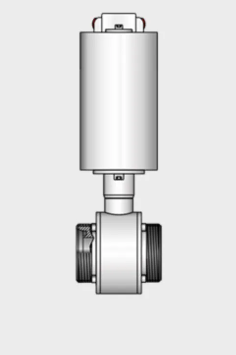 Kieselmann 4121 G-S Straight-way Ball Valve