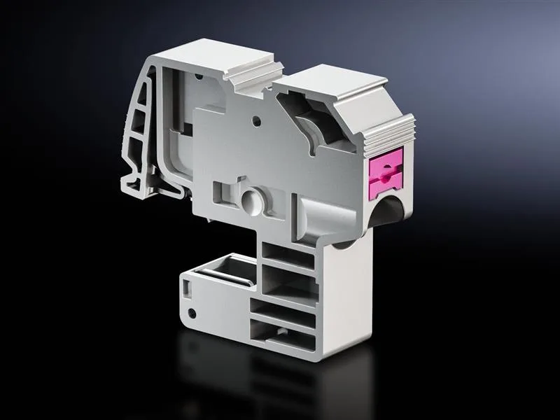 Rittal SV 3456.505 SV Conductor connection clamp, 1,5-16 mm² (Push-in), for bar thickness 10 mm