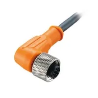 Keyence OP-87276 Connector Cable M12 L-shaped 2-m PUR