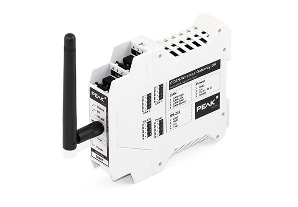 PEAK-System IPEH-004011 PCAN-Wireless Gateway DR  - CAN to WLAN Gateway in DIN rail plastic casing