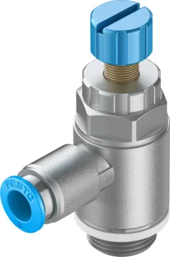 Festo GRLA-3/8-QS-8-RS-D Tek yönlü akış kontrol valfleri