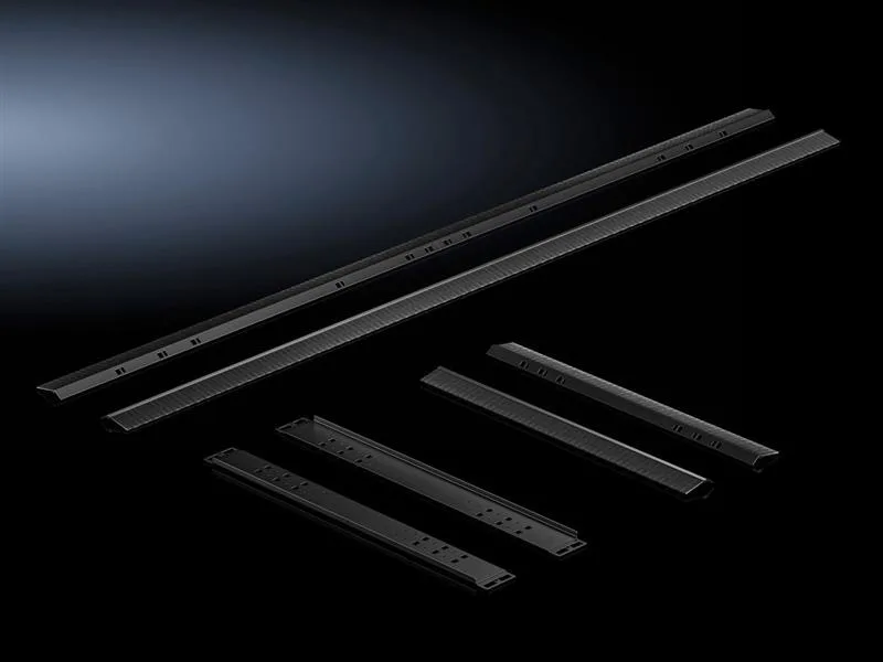 Rittal VX 5302.036 Brush kit for VX IT cable duct, for all-round shielding of the 19" mounting level and targeted routing of the cold air flow to the installed equipment Bristle length 48 mm, enclosure width 800 mm