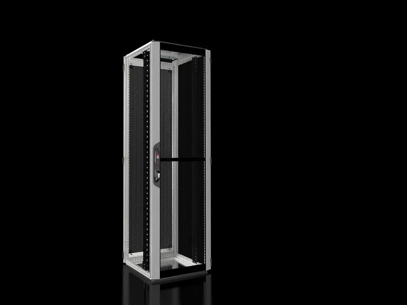 Rittal VX 5329.111 VX IT, 19" mounting angles, standard, front, vented, WHD: 600 x 2000 x 600 mm, 42 U