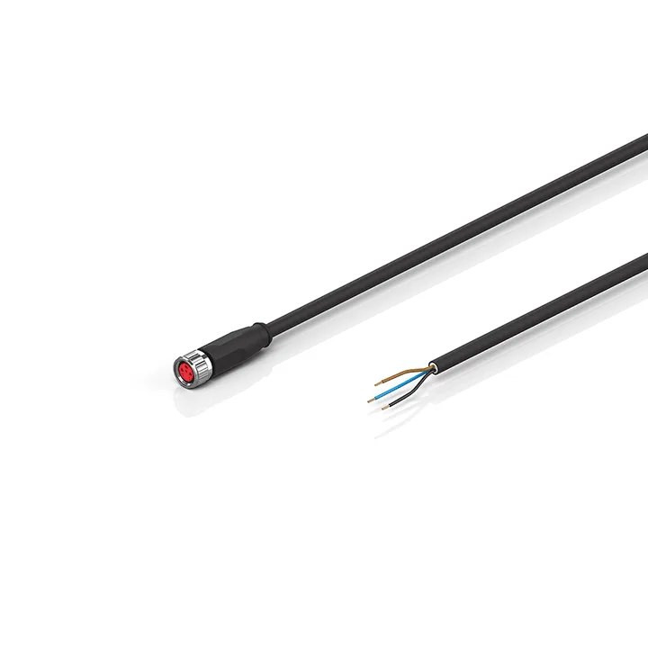 Beckhoff ZK2000-2200-0xxx Sensor cable, PUR, 3 x 025 mm², drag-chain suitable