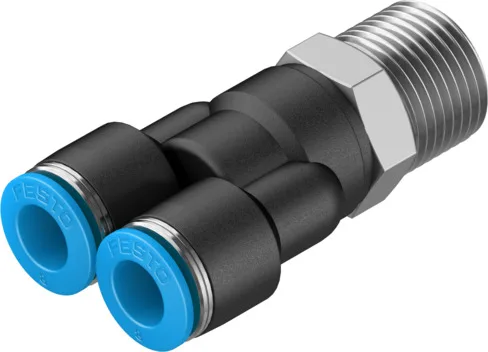 Festo QSY-3/8-8 Y-Çabuk Bağlantı Rakoru
