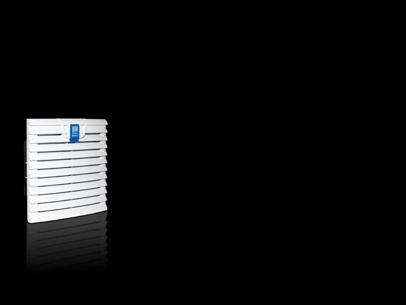 Rittal SK 3239.110 SK TopTherm filtre fanı, 100/115 m³/h, 115 V, 1~, 50/60 Hz, GYD: 204 x 204 x 24 mm
