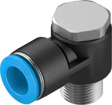 Festo QSLV-3/8-12 L-Çabuk Bağlantı Rakoru