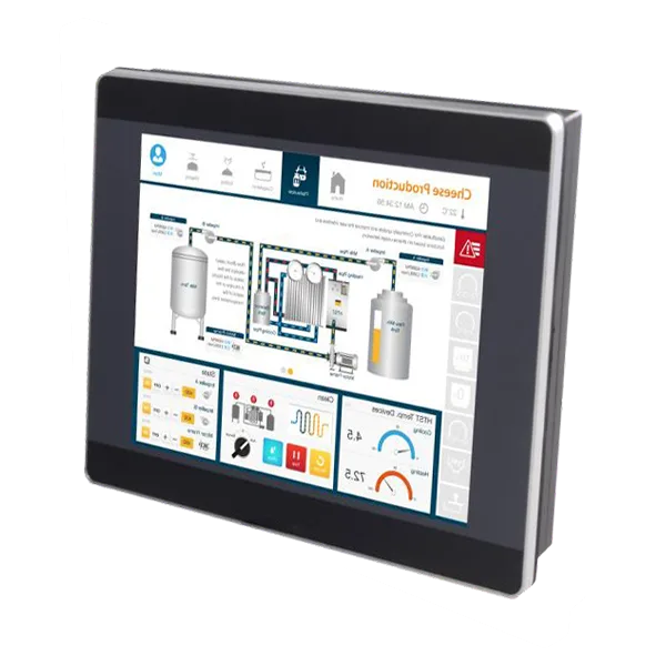 Seneca VISUAL11E 9,7" HMI panel touchscreen with 2 Ethernet port and isolated serial ports RS232, RS485