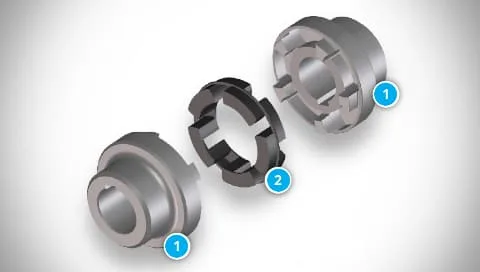 RINGFEDER TNM E50-10 Kaplin