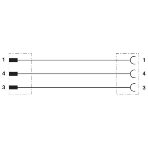 Phoenix Contact SAC-3P-M12MS/3,0-PVC/M12FS