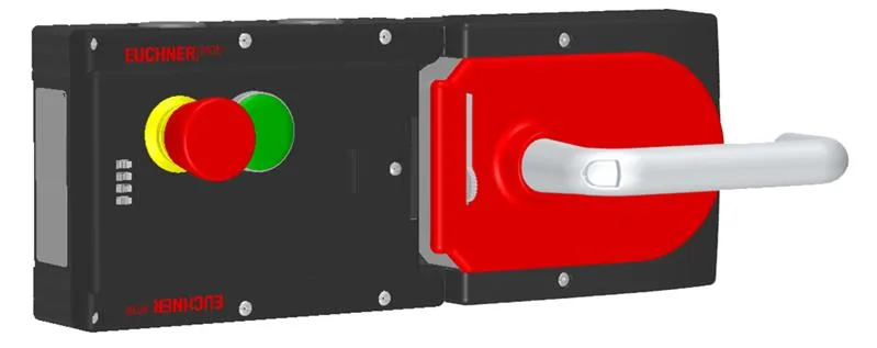 Euchner MGB-L2H-ARA-R-114691 Locking set MGB-L2H-ARA (guard locking by solenoid force) with 1 indicator, emergency stop