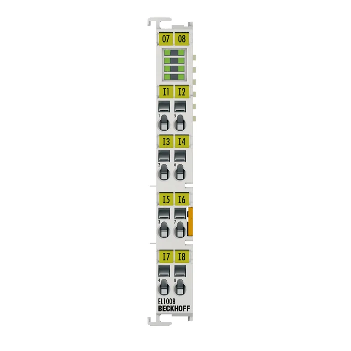 Beckhoff EL1008 EtherCAT Terminal, 8-channel digital input, 24 V DC, 3 ms