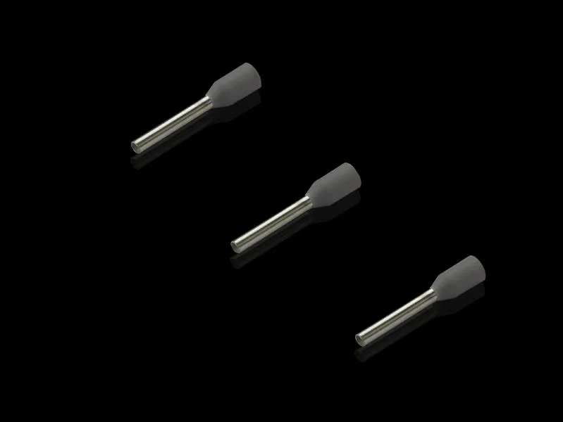 Rittal AS 4051.641 Kablo uç yüksükleri, kablo montajı için, 075 mm², AWG 18, gri, 10 mm, dökme (10'lu paket – her birinde 100 adet), 1000 adet
