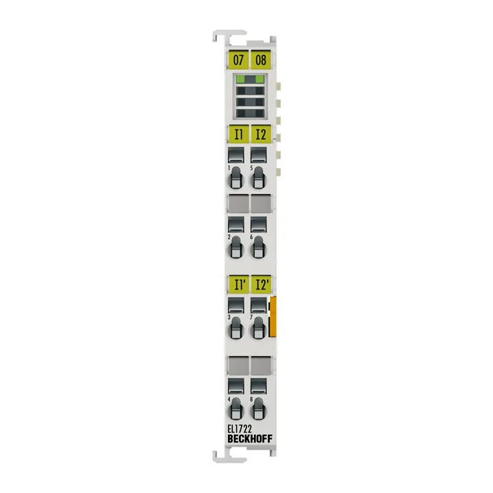 Beckhoff EL1722 EtherCAT Terminal, 2-channel digital input, 120…230 V AC, 10 ms, without power contacts