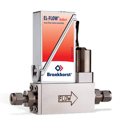 Bronkhorst EL-FLOW Select  F-201AV Digital Thermal Mass Flow Controller for Gases