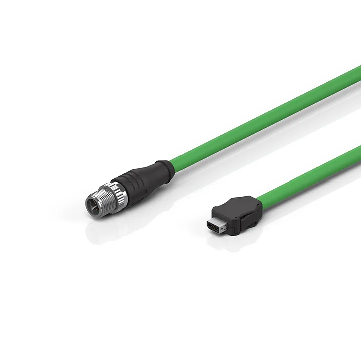 Beckhoff ZK1096-819A-0xxx Industrial Ethernet/EtherCAT G/G10 cable, Cat7, PUR, 4 x 2 x AWG26, fixed installation
