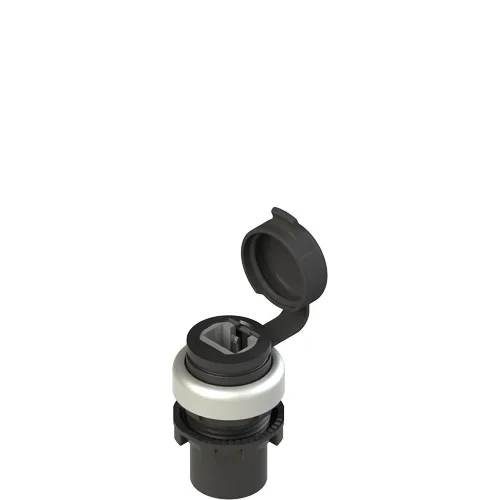 Pizzato E2 1RJ459AAK RJ45 socket EROUND series