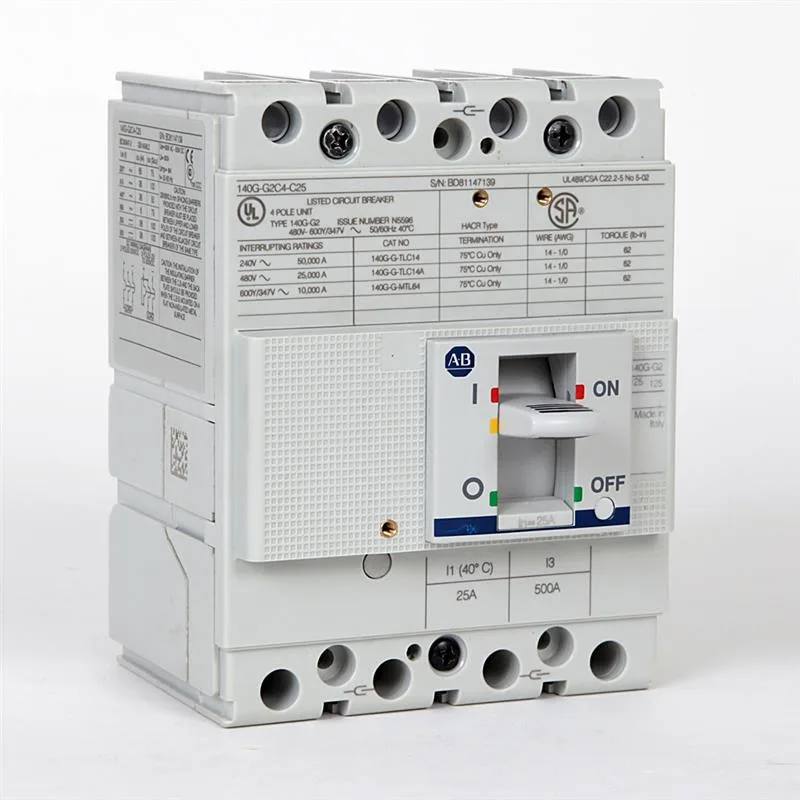 Allen Bradley 140G-G2C4-C63 140G 125A Frame Molded Case Ckt-Bkr