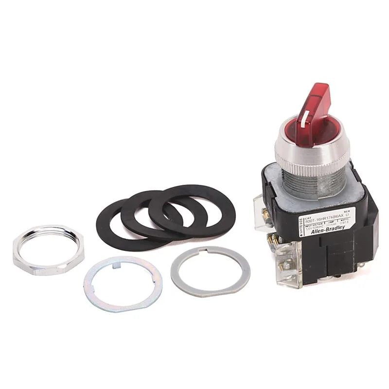 Allen Bradley 800T-16HR17KB6AX 30mm Selector Switch 800T PB