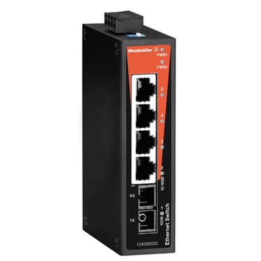 Weidmüller IE-SW-BL05T-4TX-1SC