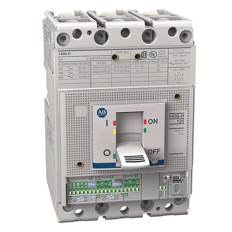 Allen Bradley 140G-H3X4 140G 125A Molded Case Frame