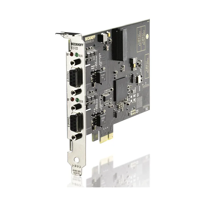 Beckhoff FC5122 CANopen master/slave card, 2 channels, PCIe x1