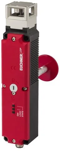 Euchner CTP-L1-AP-M-HA-AE-SA-163003 Transponder-coded safety switch CTP-AP, M12, with escape release