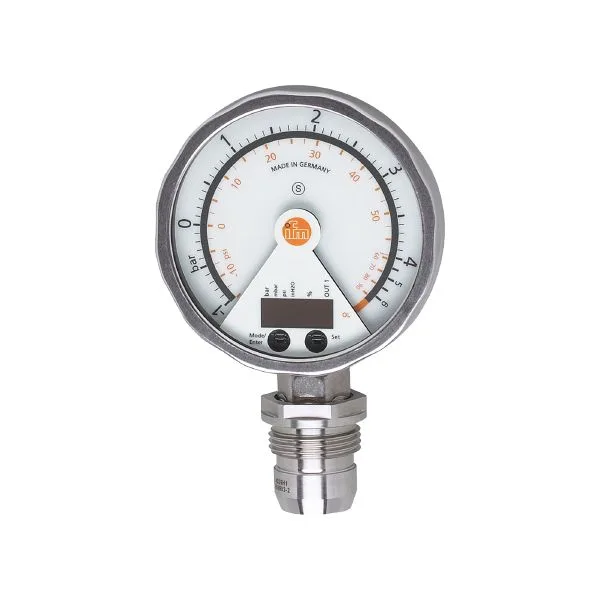 IFM PG-004-REA01-MFRKG/US/      /P Analog göstergeli düz diyaframlı basınç sensörü