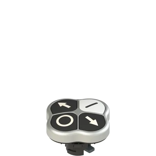 Pizzato E2 1PQFA9QAAE Quadruple pushbutton