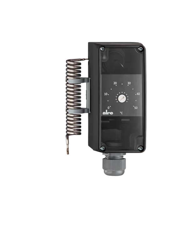 Alre RTKSA-101.110 Control Room thermostat, 0…50…°C, hysteresis 13K, TW, internal setting