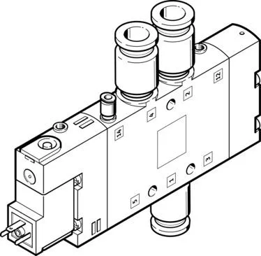 Festo CPE18-M2H-5L-QS-8 Selenoid valf