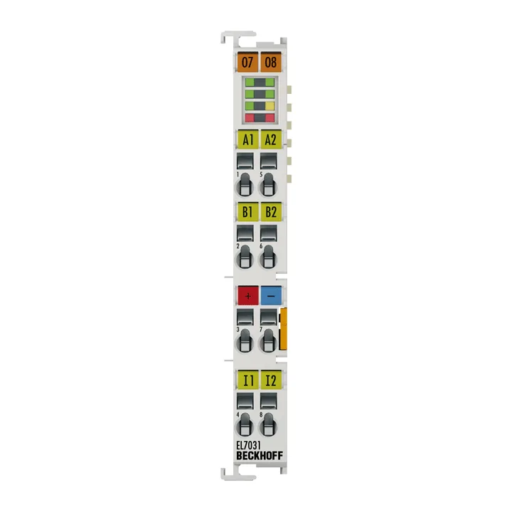 Beckhoff EL7031 EtherCAT Terminal, 1-channel motion interface, stepper motor, 24 V DC, 15 A