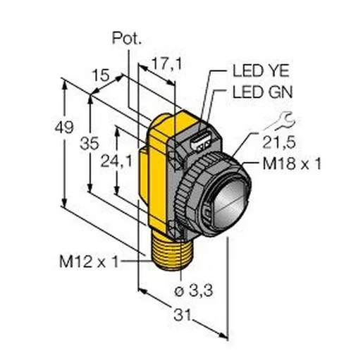 Turck QS18VP6LVQ8